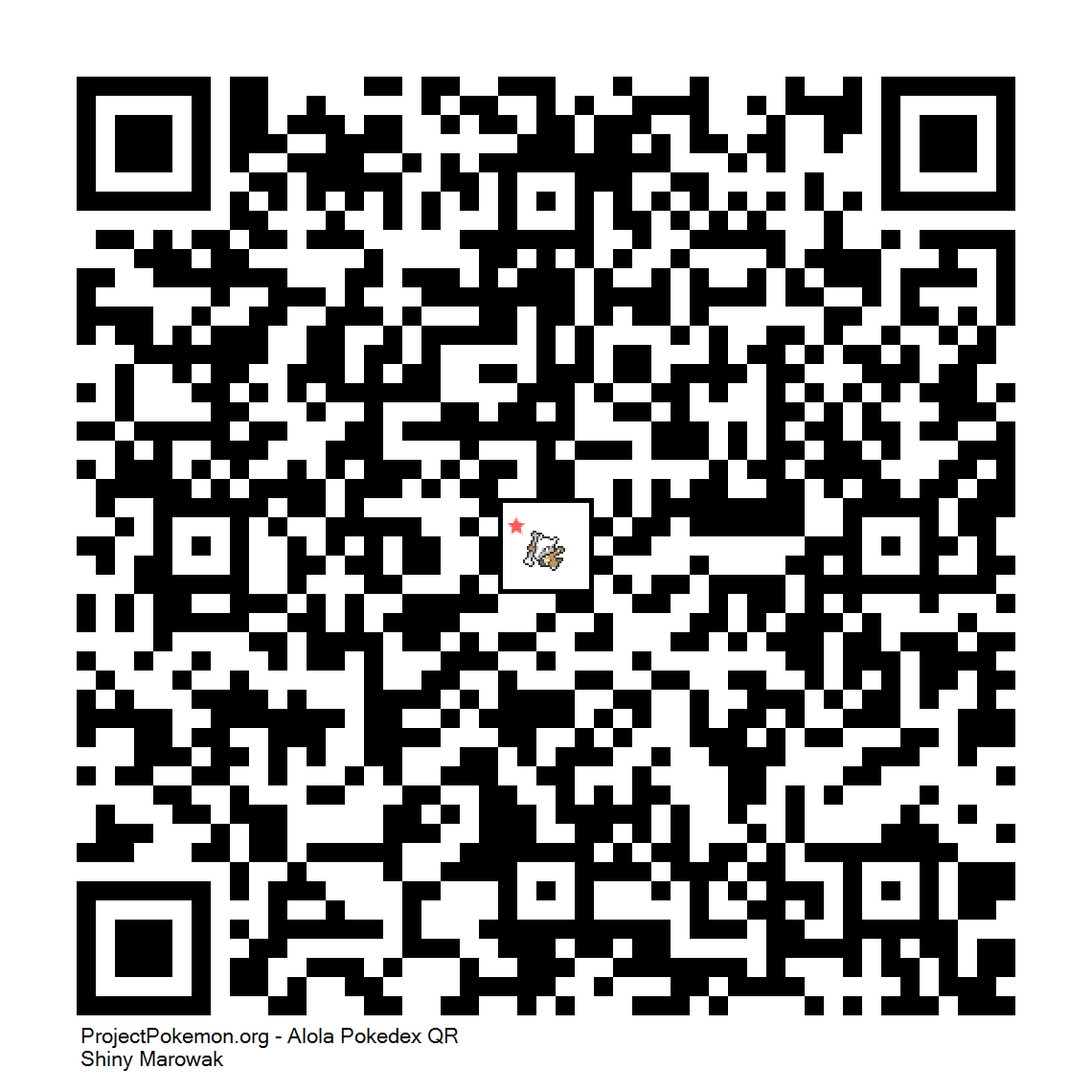 Cdigo QR de Marowak variocolor